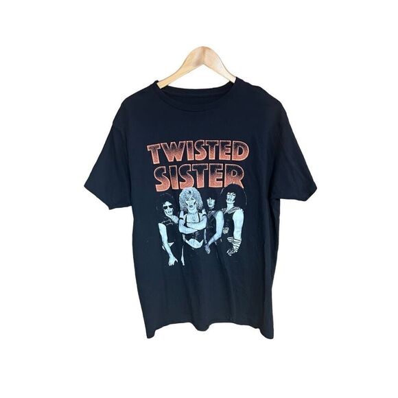 Twisted Sister Size Large (L) T Shirt Black - Picture 1 of 4